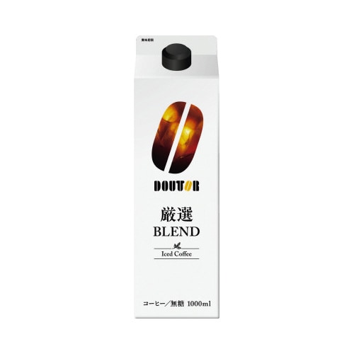 ドトールアイスコーヒー無糖厳選ブレンド1000ml
