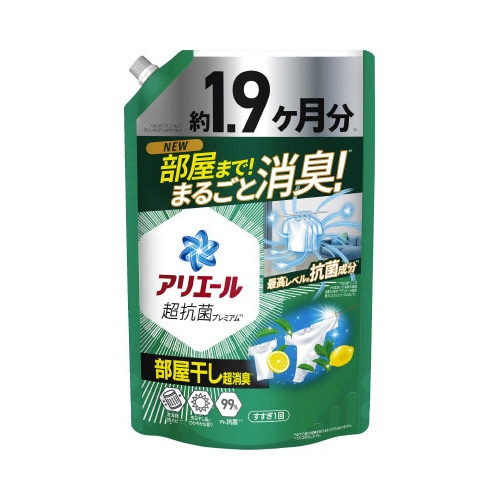 アリエールジェル部屋干しプラス 替 1400G