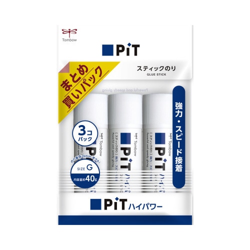 スティックのりピットハイパワーG 3PパックX5