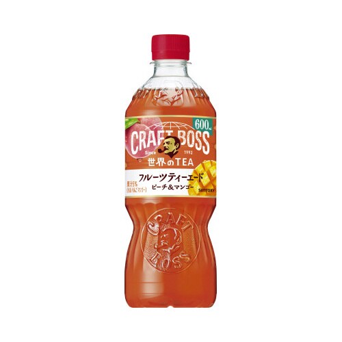 クラフトボスフルーツティーエード 600ml24本