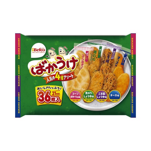 ばかうけアソート 36枚入
