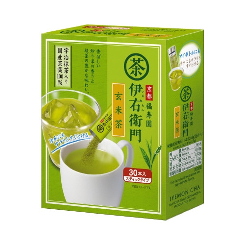 伊右衛門 抹茶入り玄米茶スティック 30本
