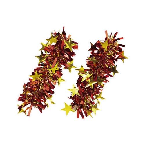 キラキラパッチンリストバンド 赤/金 2個組X10