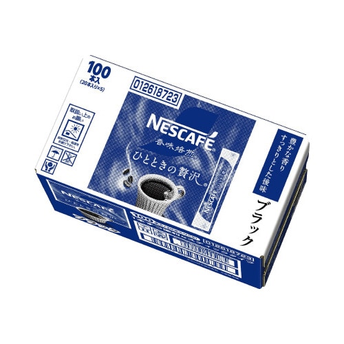 ネスカフェ香味焙煎贅沢スティックBK 100P×2
