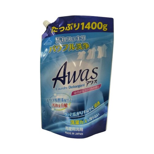 AWAS液体洗剤 詰替用 1400g