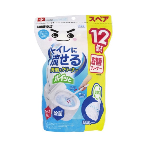 激落ち 流せるポイッとクリーナースペア12P×5