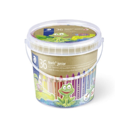 ノリスジュニア色鉛筆 18色36本セット