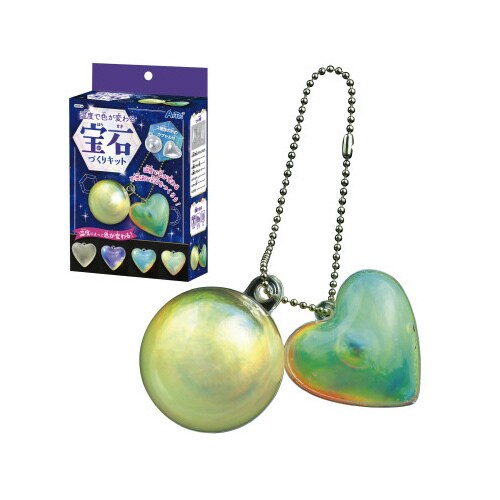 温度で色が変わる宝石づくりキット