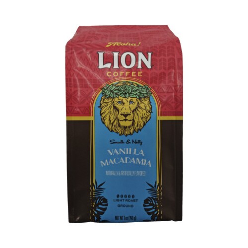 ライオンコーヒーバニラマカダミア198g×3