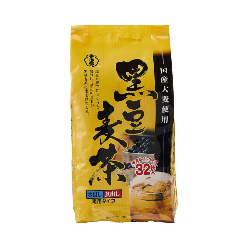 宇治の露 黒豆麦茶 32バッグ入