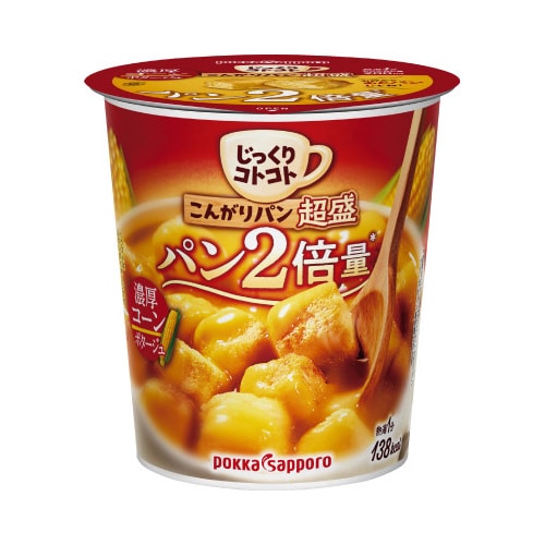 こんがりパン超盛 濃厚コーンポタージュカップ 6個