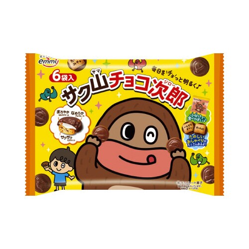 サク山チョコ次郎 6パック96g