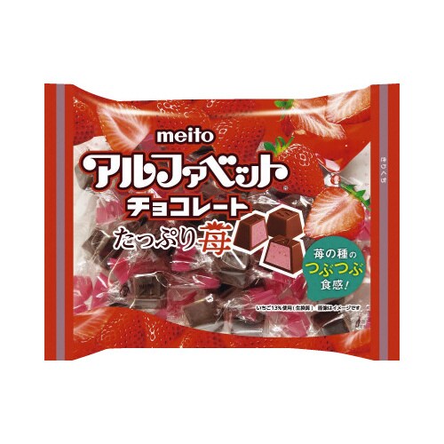 アルファベットチョコレートたっぷり苺104g×6