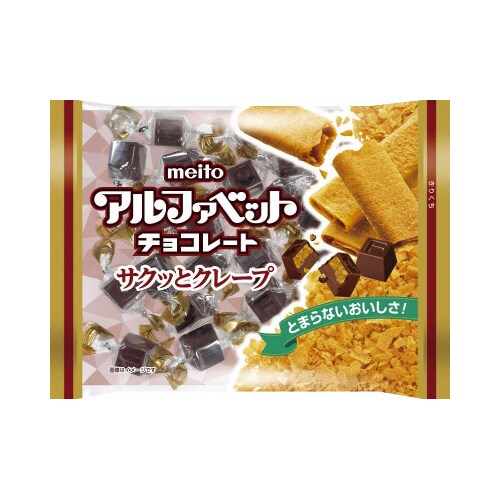 アルファベットチョコサクッとクレープ114g×6
