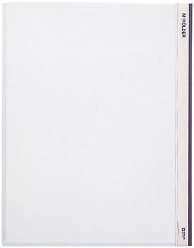 Mホルダー A4縦 収納幅10mm 乳白 5枚