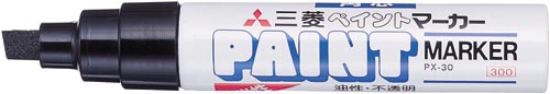 油性マーカー ペイントマーカー 太字 黒