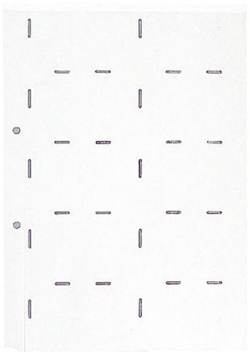 名刺ホルダー A4縦 横型台紙20ポケット50枚入