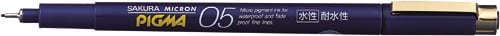 水性サインペン ピグマ05 黒