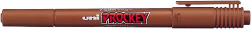 水性マーカー プロッキー細・極細 茶色
