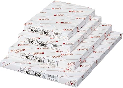 PPC用紙 6000 90W B4 200枚×5