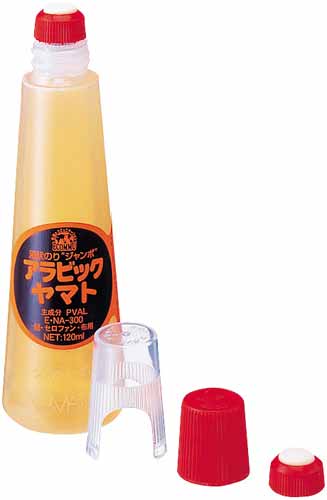 エコミュアラビックのり ジャンボ120ml