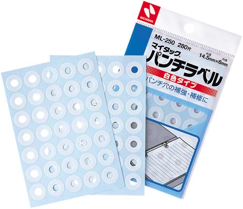 マイタックパンチラベル 280片入