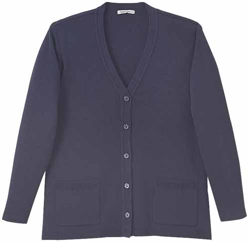 カーディガン KK7100−8 ネイビー L