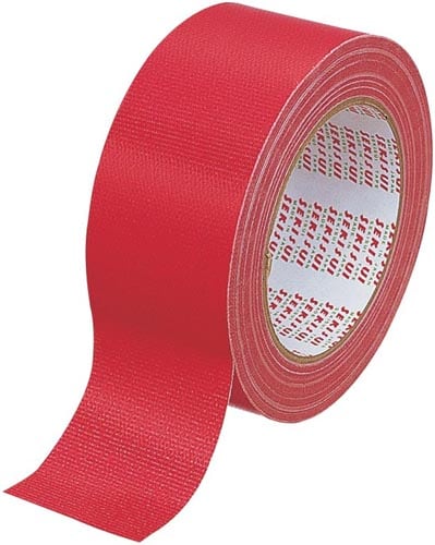 カラー布テープNo.600V 赤 50mm×25m