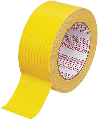 カラー布テープNo.600V 黄 50mm×25m