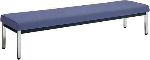 ロビー150 背なし幅1800奥行460ブルー