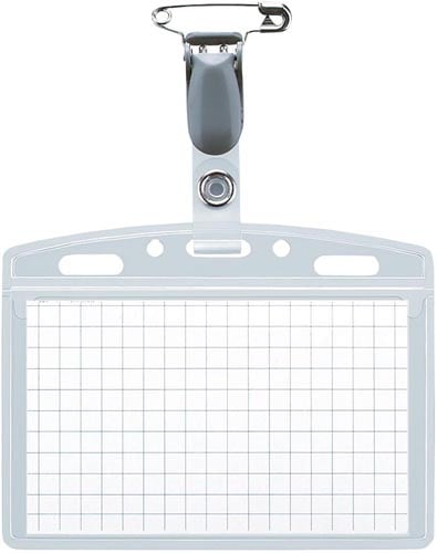 タッグ名札 名刺サイズヨコ 10個入