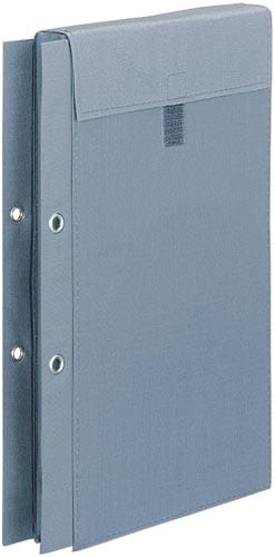 布製図面袋ファスナー式2穴 5冊