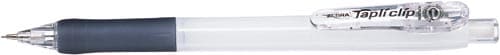 タプリクリップ シャープペン 白×10