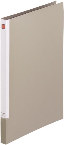 レターファイル スライドイン A4縦 灰 10冊