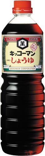 キッコーマン しょうゆ 1L x15