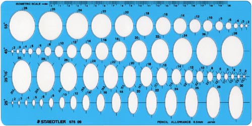 テンプレート 総合楕円