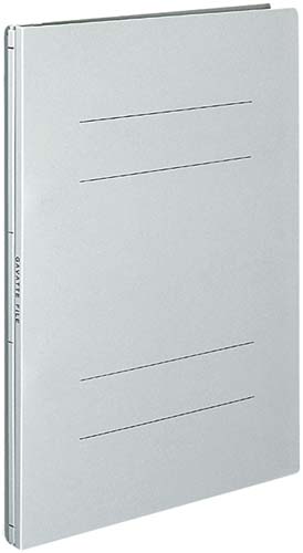 ガバットファイル(活用タイプ・紙製)A4縦灰 5冊