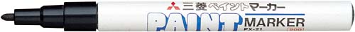 油性マーカー ペイントマーカー 細字 黒