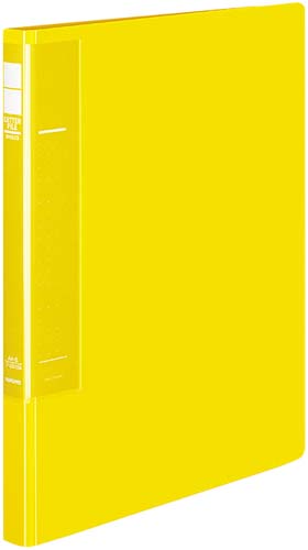 レターファイル<ラクアップ>PP A4縦 黄10冊