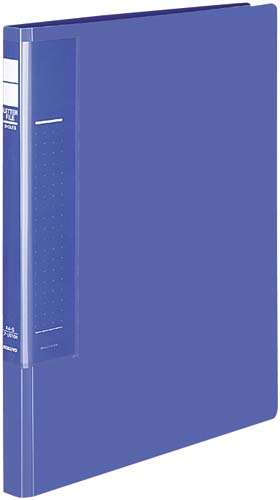 レターファイル<ラクアップ>PP A4縦 青10冊