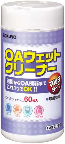 OAクリーナーボトルタイプ60枚入 汎用タイプ×5