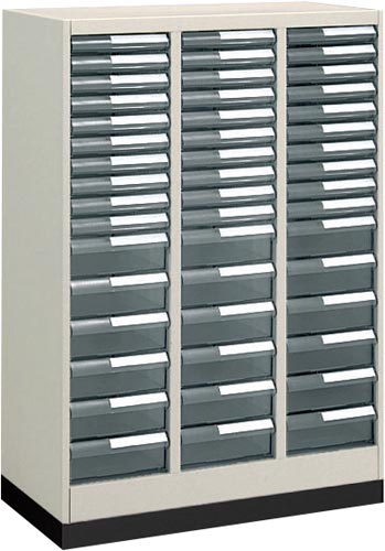 保管庫A4対応下置書類整理庫タイプ3列浅10深6