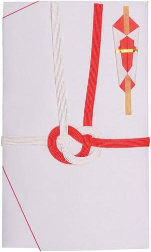 祝儀袋 御祝 大阪折赤白7本結切 祝字無 30枚入