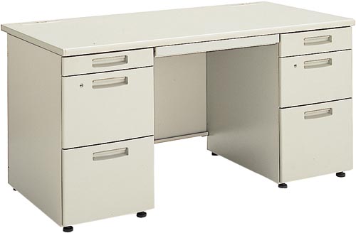 BSプラス 両袖デスク W1600