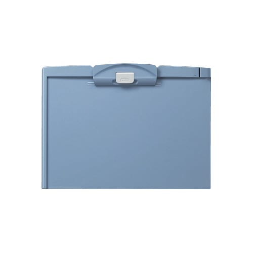 クリップボードH A4横 青