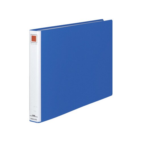 チューブファイル<エコ>青A3横背幅45mm
