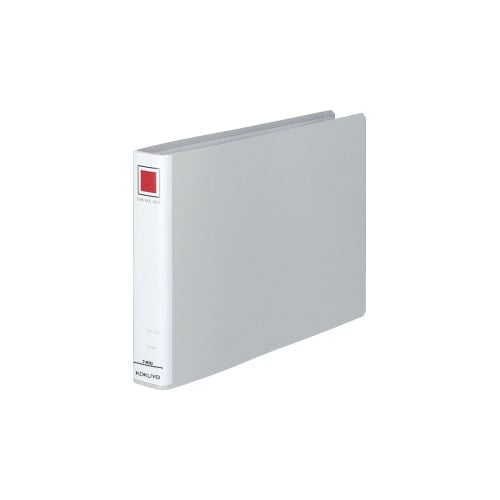 チューブファイル<エコ>銀A4横背幅45mm