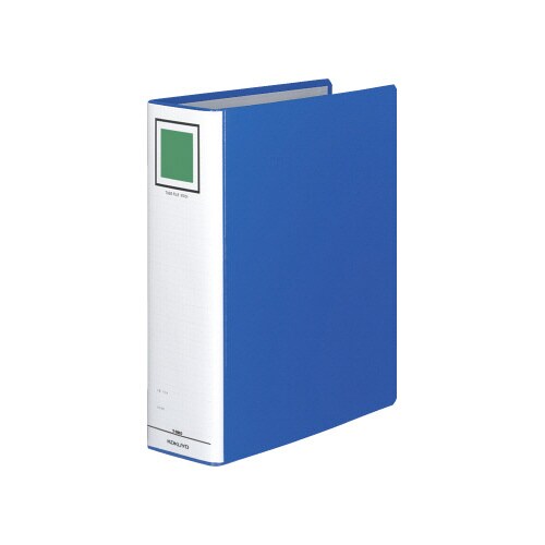 チューブファイル<エコ>青A4縦背幅95mm