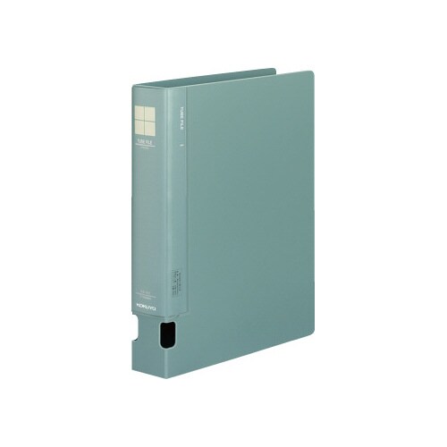 チューブファイルPP緑A4縦背幅54mm