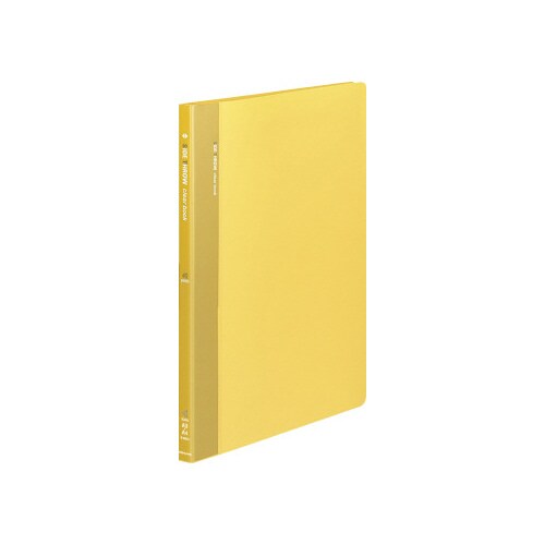 クリヤーブック固定式・横入 A4縦 40P 黄